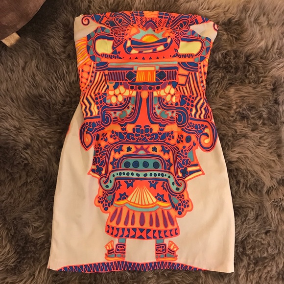 Mara Hoffman Dresses & Skirts - Mara Hoffman | Neon Aztec Print | Mini Dress